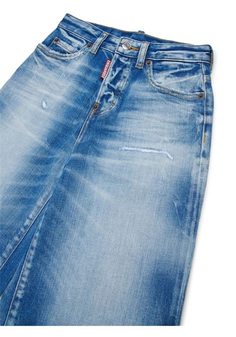 Jeans A Gamba Larga DSQUARED2 KIDS | DQ2829-D0ABWDQ01